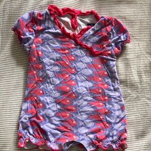 Kickee pants fish romper